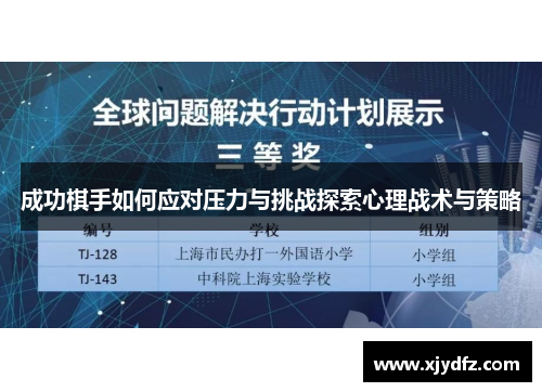 成功棋手如何应对压力与挑战探索心理战术与策略